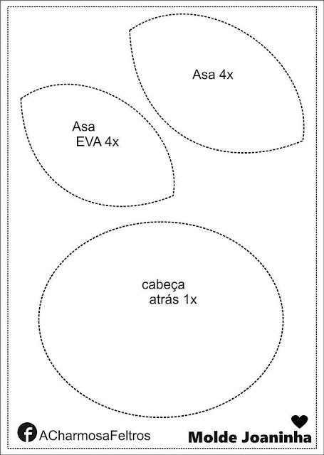 alt="molde de boneca joaninha em feltro