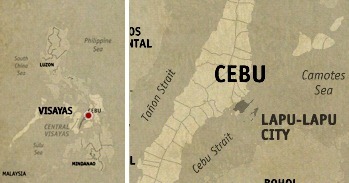 Lapu Lapu City Location Map