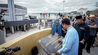 Diresmikan Gubernur, Masjid Thalhah Ubaidillah Jadi Ikon Baru Tanjung Bira Bulukumba