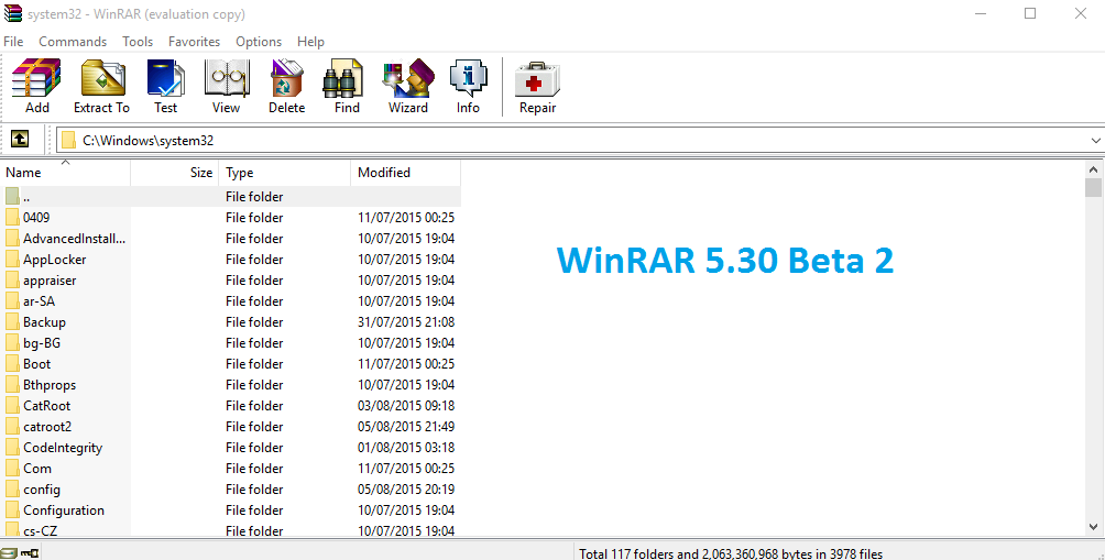 Download Software Full Version: WinRAR 5.30 Beta 2 Full 