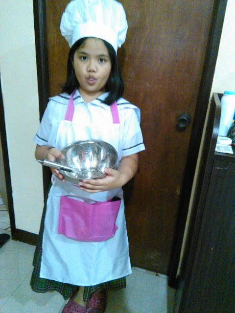 little baker or chef costume