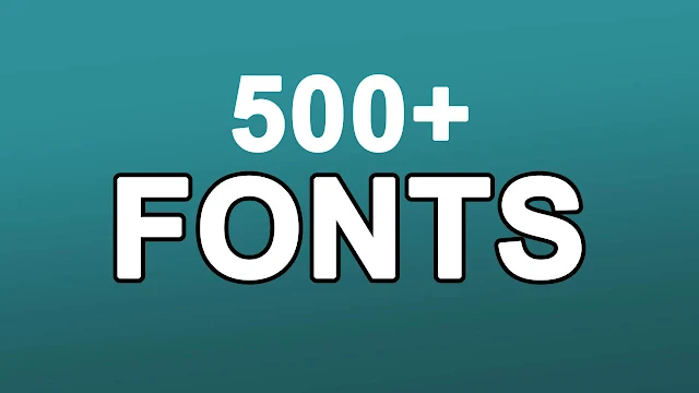 500+ English Fonts Download - Zaman Editz ,fonts,english fonts,best fonts