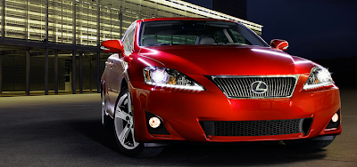 2013 Lexus IS red mica