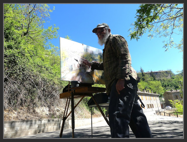 CERCS-SANT JOSEP-SANT CORNELI-PINTURA-FOTOS-PINTANT-HISTORIA-MINES-BERGUEDÀ-PINTOR-ERNEST DESCALS