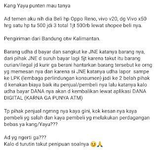 Modus penipuan baru di e-commerce