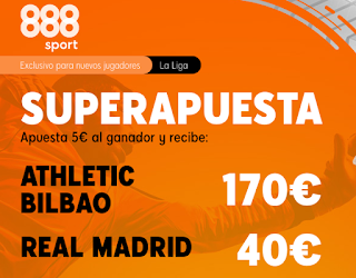 888sport Superapuesta Liga Athletic vs Real Madrid 5 julio 2020