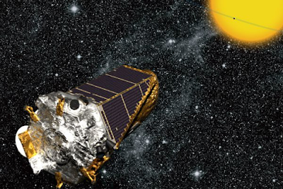 Artist's rendition of the Kepler spacecraft. Credit: NASA/Kepler mission/Wendy Stenzel