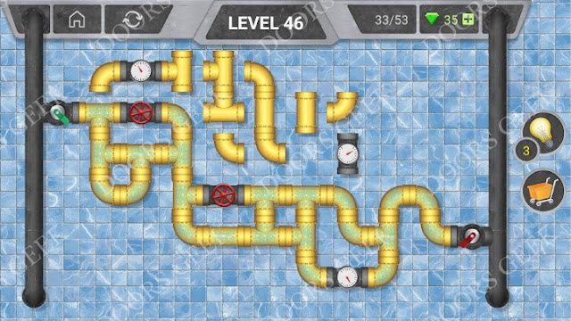 Pipeline [Classic] Level 46 Solution, Cheats, Walkthrough