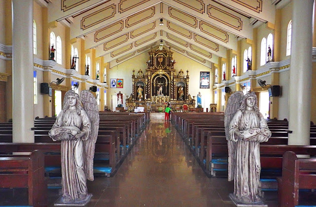 interiors of the St. James the Apostle Parish Church of Caibiran, Biliran