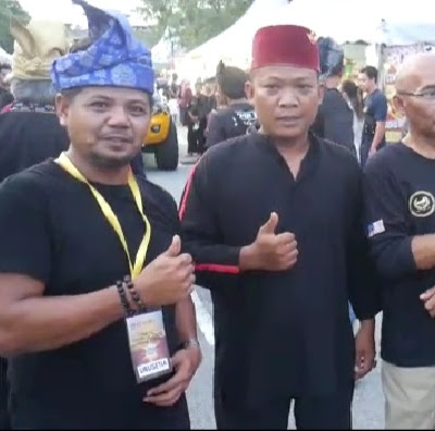 Ketum Semut Merah Heri Acong Apresiasi Pentas Pendekar Johor 2022 di Malaysia