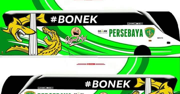  Stiker  Bus  Simulator  Indonesia Persebaya