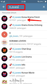 cara nonton drakor gratis di telegram