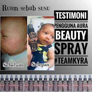 TESTIMONI AURA BEAUTY SPRAY