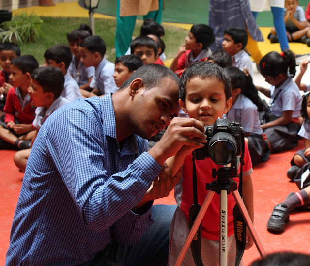 Trio Tots had organized a fun and educative photography session for their kids 