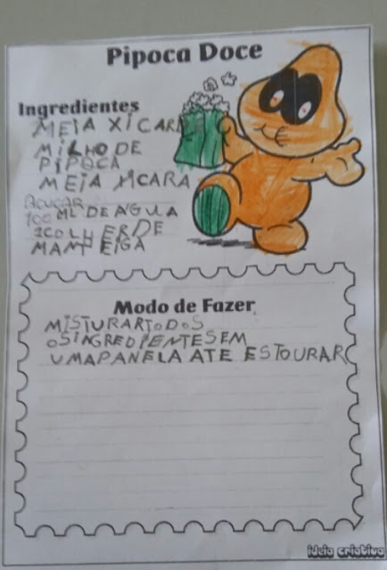 Livro de Receitas para o Dia das Mães Espaço Do Educador