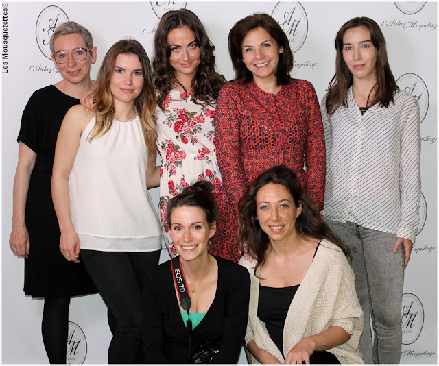 L'Atelier Maquillage Paris - La Team - Blog beauté Les Mousquetettes©