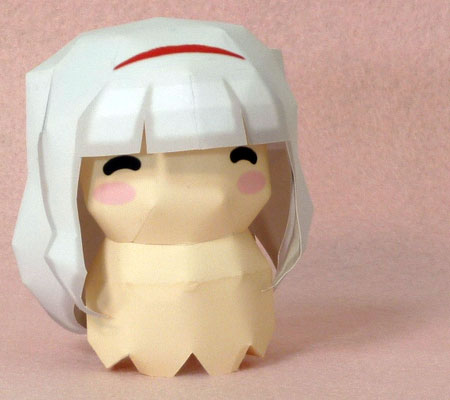 Idolmaster Papercraft Tako Takane Shijou