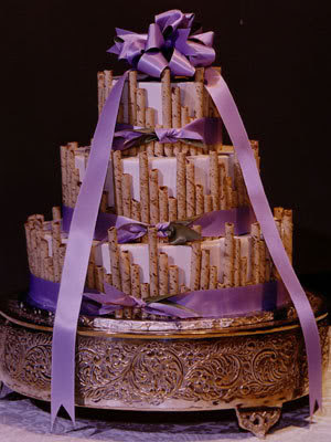 wedding cake flake