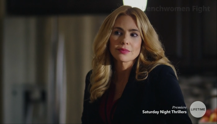 Olivia d'Abo as evil babe Courtney McQueen in The Madam of Purity Falls