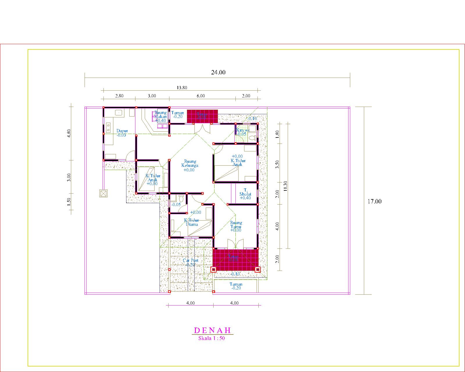 Desain Rumah  Ideal  Type Minimalis RANCANG GRIYA