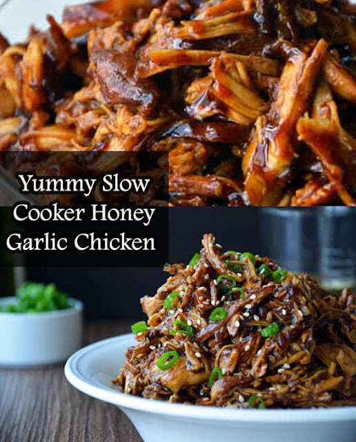 Yummy Slow Cooker Honey Garlic Chicken