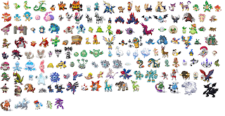 pokemon black and white sprites