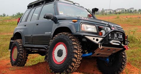 Gambar Modifikasi Mobil Suzuki Escudo Offroad | Gambar Modifikasi Mobil