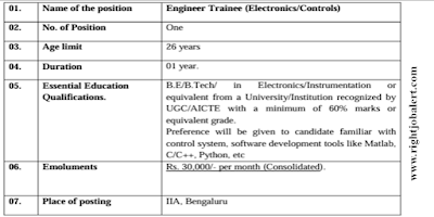 Electronics or Instrumentation Engineering Jobs in Indian Institute of Astrophysics