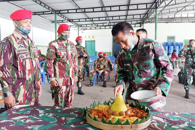 KodimKaranganyar - Ditengah Pandemi Covid-19, Kodim Karanganyar Peringati HUT Kopassus Ke-68 Secara Sederhana