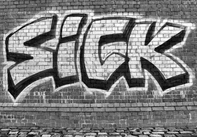 graffiti, sick graffiti letter
