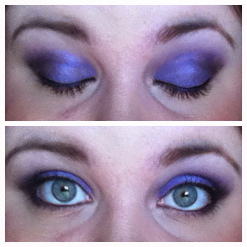 Drugstore Makeup Tutorial Purple Smokey Eye For Evenings Out I