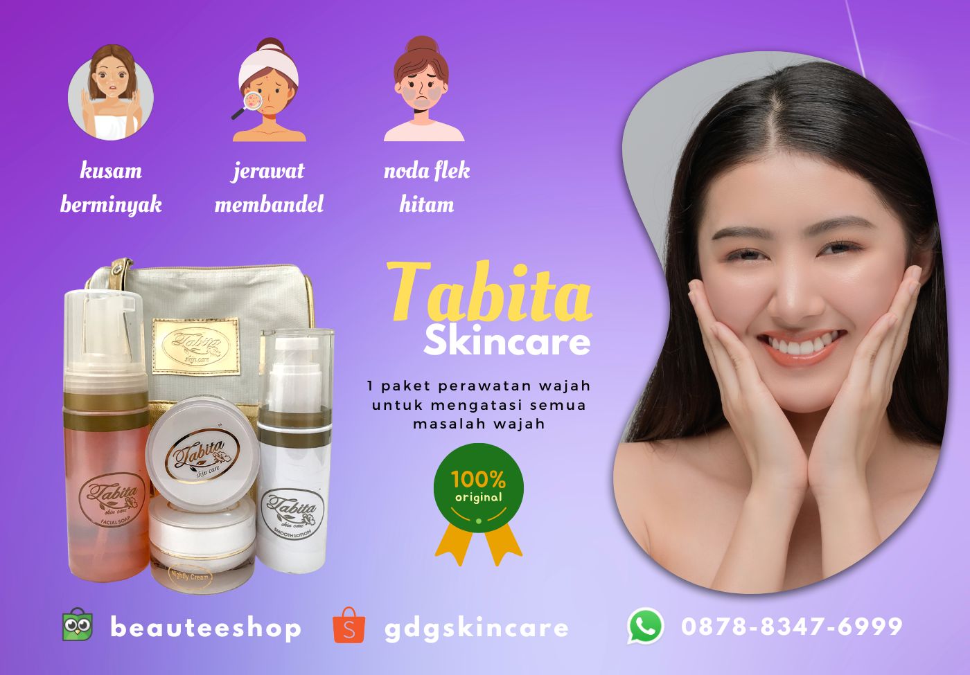 Tabita Skin Care Untuk Semua Jenis Kulit Wajah