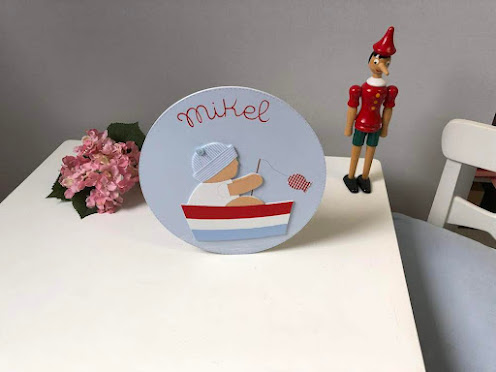 placa puerta infantil personalizada