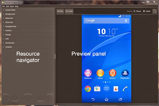 sony xperia theme creator