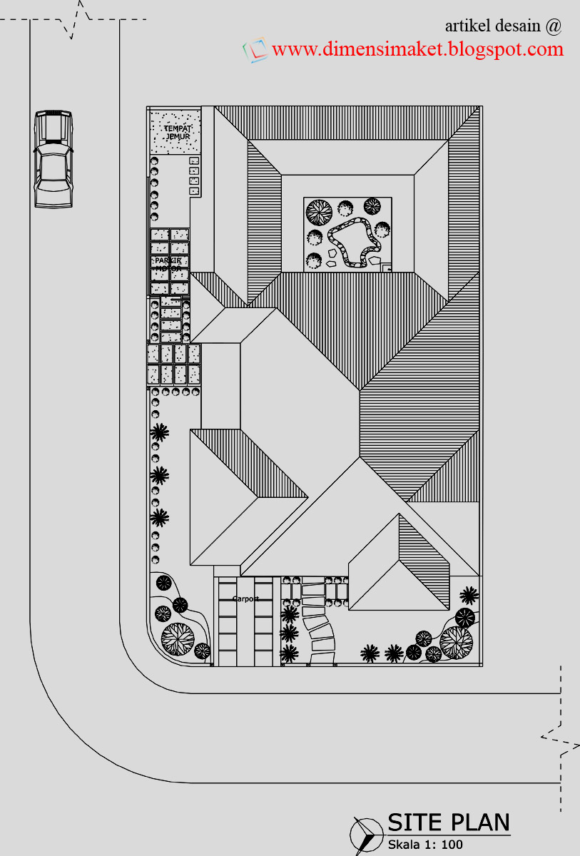 Desain Rumah 001 : Contoh Gambar Desain Rumah Tinggal 