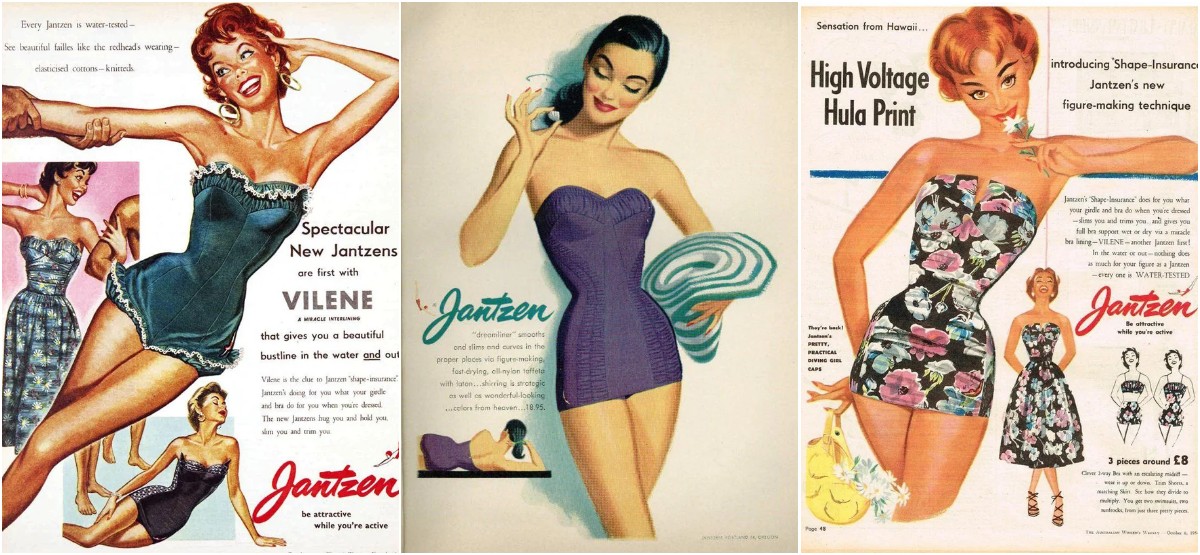 25 Vintage Advertisements of Jantzen Swimwear From the 1940s