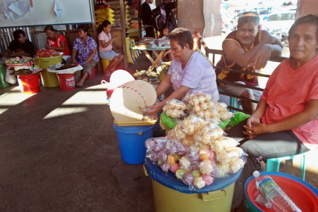 waray delicacies at Tcloban public market