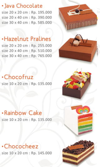 Delivery Food in Jakarta Delivery Coklat by Dapur  Coklat