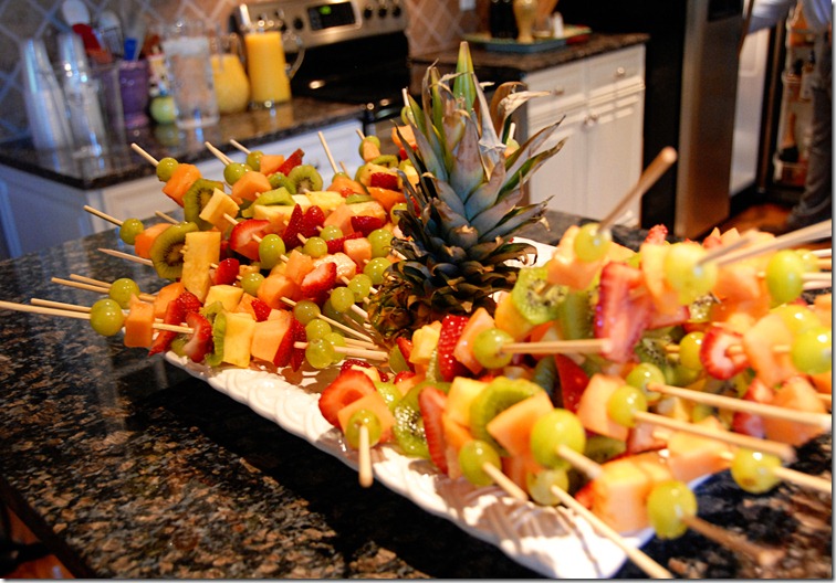 fruit kabobs