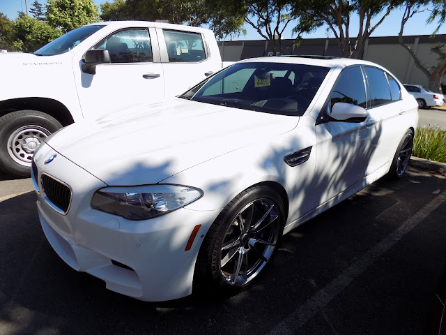 2013 BMW M5- After work was completed at Almost Everything Autobody