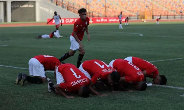 ملخص اهداف مباراة مصر والنيجر (2-0) كاس العرب تحت 20 سنة