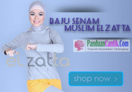  Baju  Olahraga Wanita Muslim Elzatta  BAJUKU