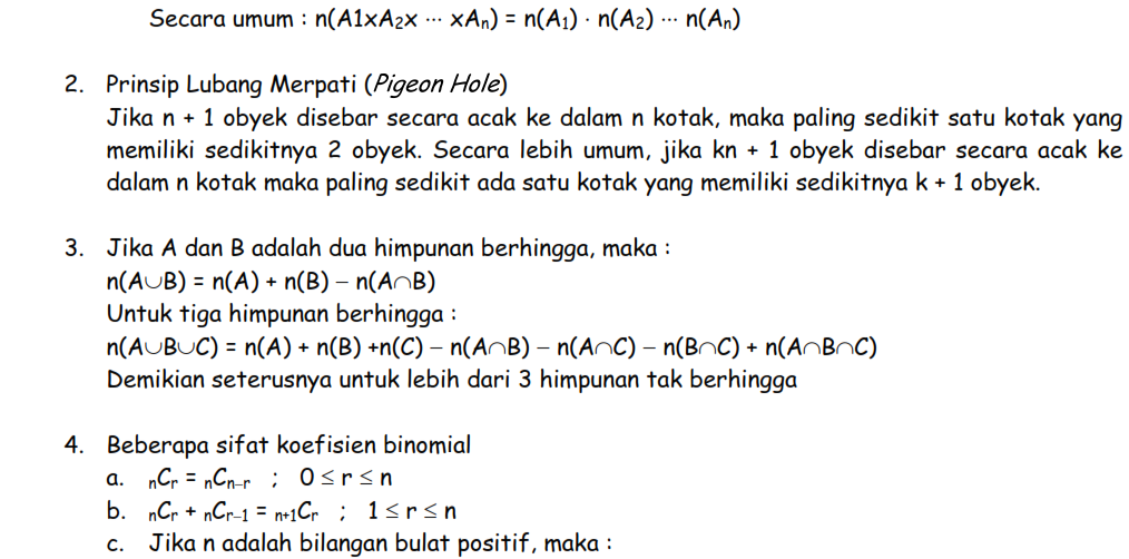 Kombinatorika Matematika