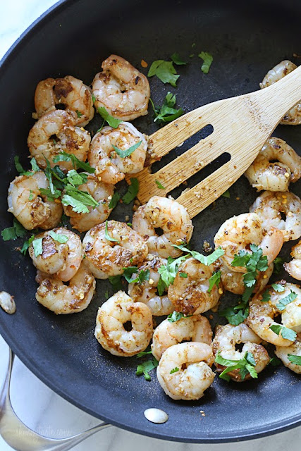 Γαρίδες με τεκίλα και λάιμ - Tequila-Lime Shrimps