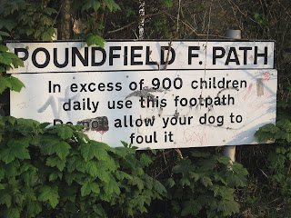 Poundfield footpath