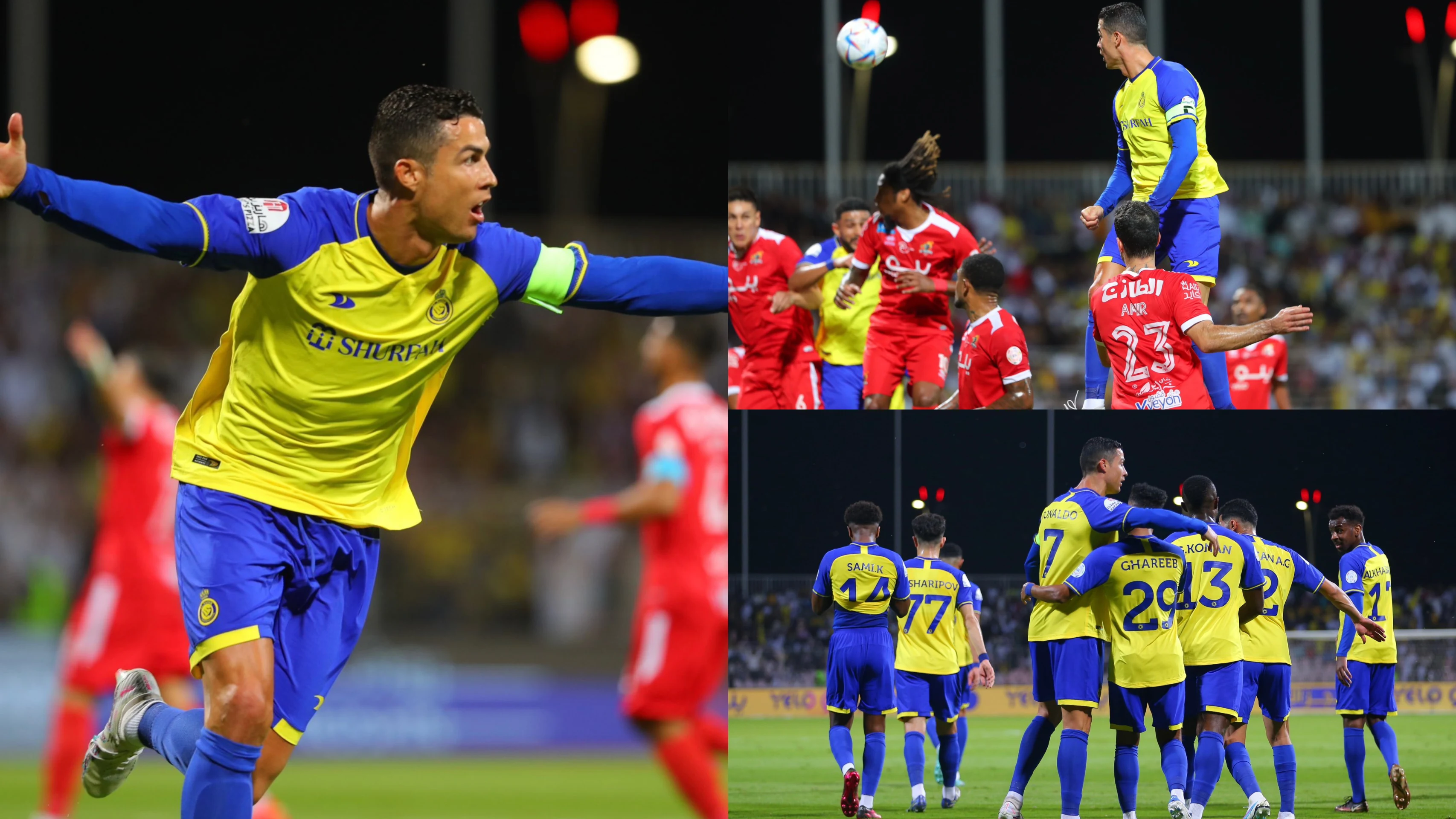 Cristiano Ronaldo scores four goals in 61 minutes for Al Nassr in 4-0 win