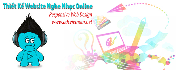 Thiết kế website - Trang web nhạc online