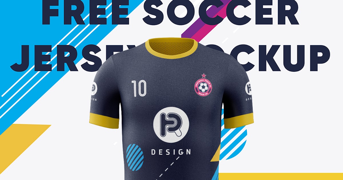 Download shirt mockup Soccer Jersey Mockup (Front View) free vector ...