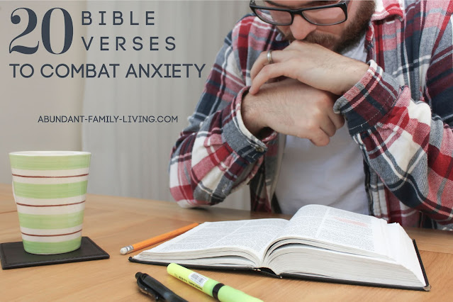 20 Bible Verses to Combat Anxiety