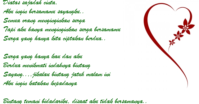 Curahan Hati: 5 Puisi Cinta Romantis Menyentuh Hati